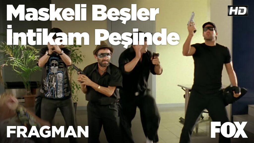 Maskeli Beşler İntikam Peşinde afişi
